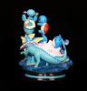 Kawaii Anime  Lapras Squirtle Mewtwo GK PVC Action Figures Game Statue Collectible Model Kids Toys Doll Gifts