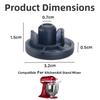 For Mixer Foot Pads For TPU 5pcs Gray 3.3x3.3x1.5 CM Replacement Non Slip For Stability Feet for Stand Mixer Use