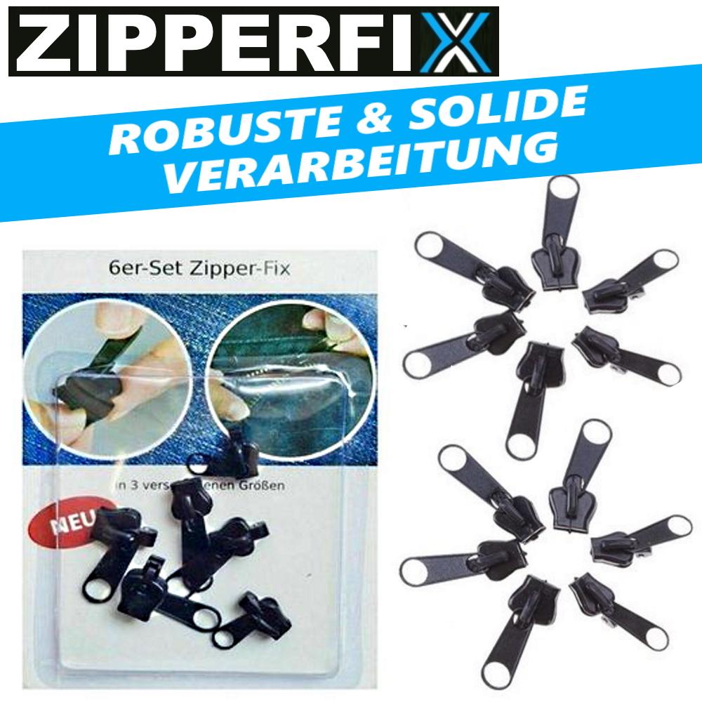 ZIPPERFIX Zipper Repair Set Zipper Repair Zipper A Fix 2-pack