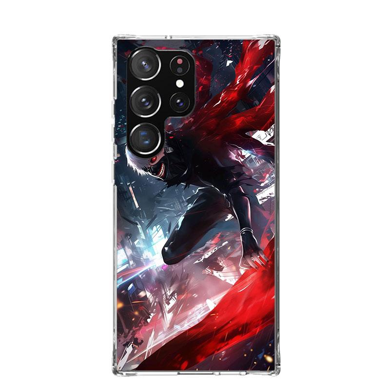 

Чехол для телефона G-Ghoul Tokyo Kaneki Ken для Samsung Galaxy S26 S25 Edge S24 S23 FE S22 Ultra S21 Plus S20 + Fundas Cover Coque Galax Samsung S25 Edge