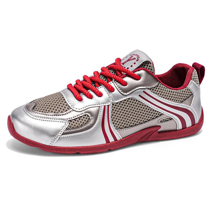 

39-46 Large size foreign trade men s shoes casual sports running shoes mesh breathable Forrest Gump shoes versatile little white shoes 46 серебряный