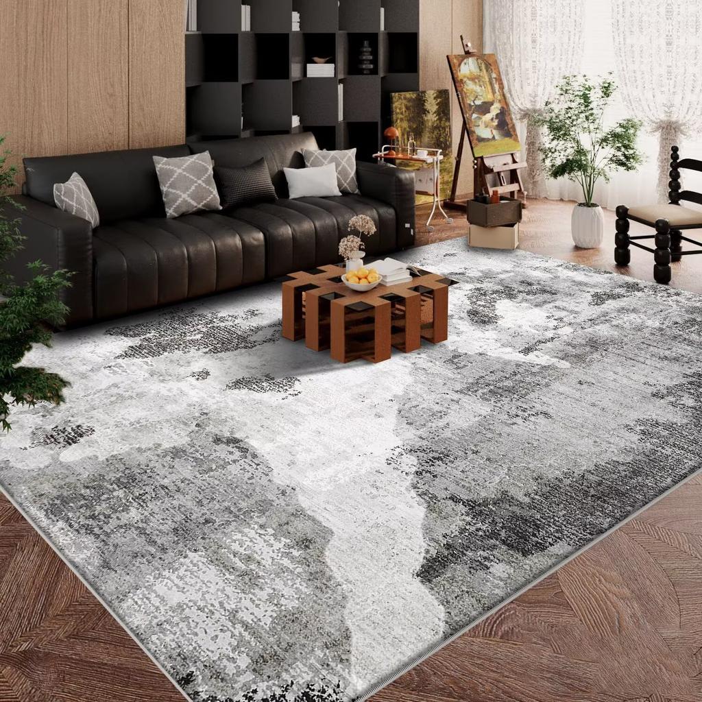 Minimalist Carpets Light Luxury Living Room Bedroom Decor Soft non-slip Rug Large Area Cloakroom study Floor Mat Easy cleaning
