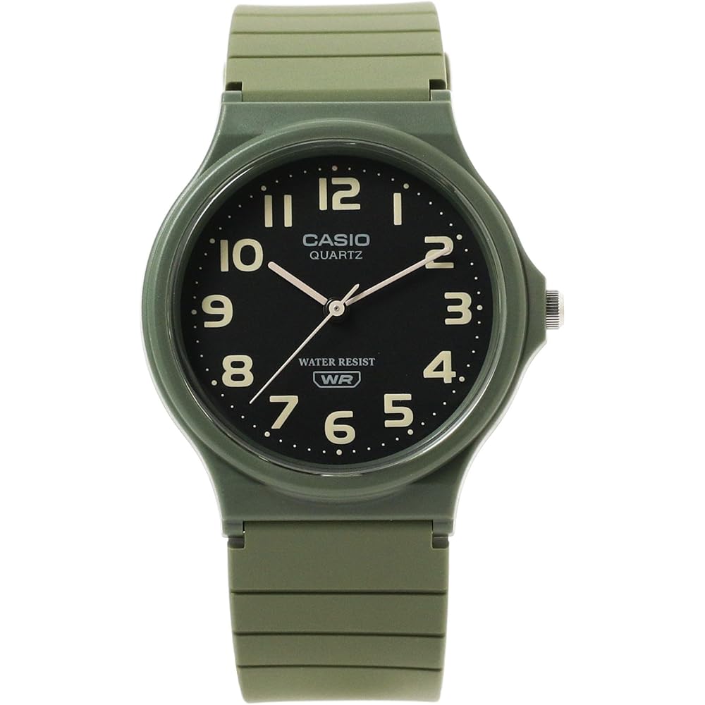 Beams Boy Casio MQ24 Color Women s Watch Olive Green Free Size