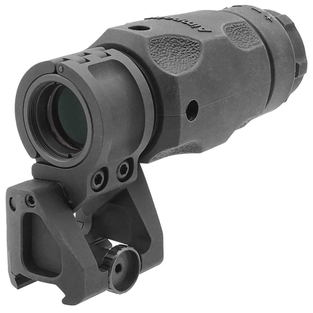 [Military Garage] EVOLUTION GEAR Aimpoint 3XMAG-1 Magnifier & SCALARWORKS LEAP06 1.93" Mount Replica Set, 3x Magnification Booster & Super High Mount