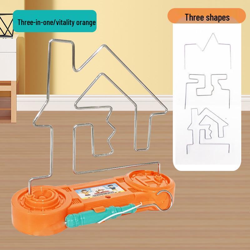 Kids' Electric Touch Maze Fire Line Game - Focus Training Toy