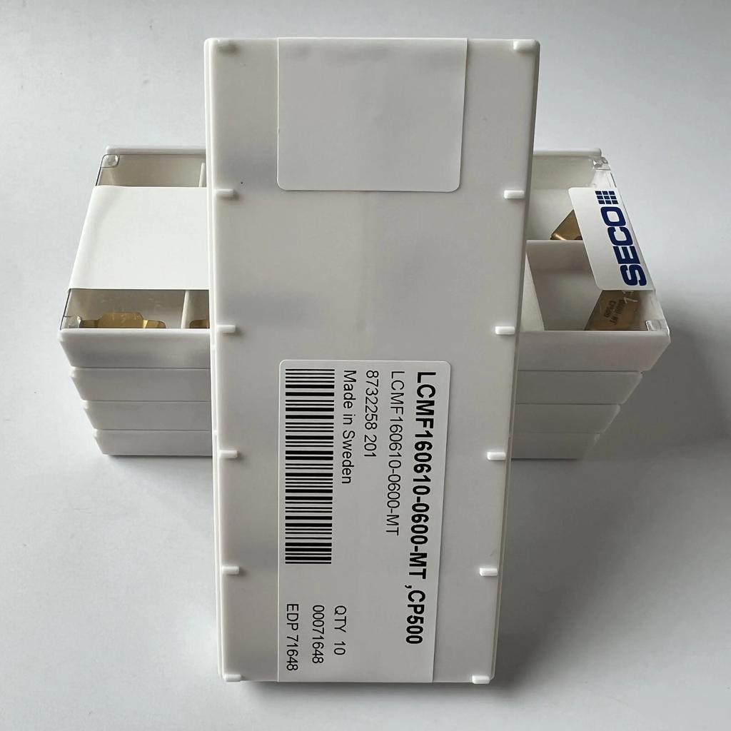 SECO / LCMF160610-0600-MT,CP500 /Original carbide blade 10 Pcs