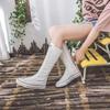 Mote 2025 Nye Høye Canvas Sko for Dame Koreansk Utgave Lang Støvel Snøring Glidelås Komfortabel Støvel Zapatos De Mujer Trend