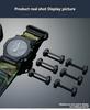 Connettore per Orologio GA-2300 per Casio G-SHOCK GA2300 GA 2300 Adattatore per Orologio Cinturino Modificato in Pelle Gomma Acciaio Convertitore Metallico 24mm