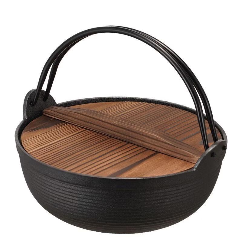 UTO Outdoor Cast Iron Sukiyaki Pot Set