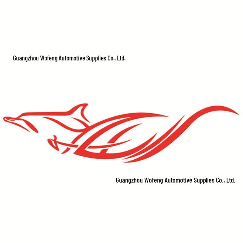 Universal Shark Car Sticker - Cartoon Animal Decal D390