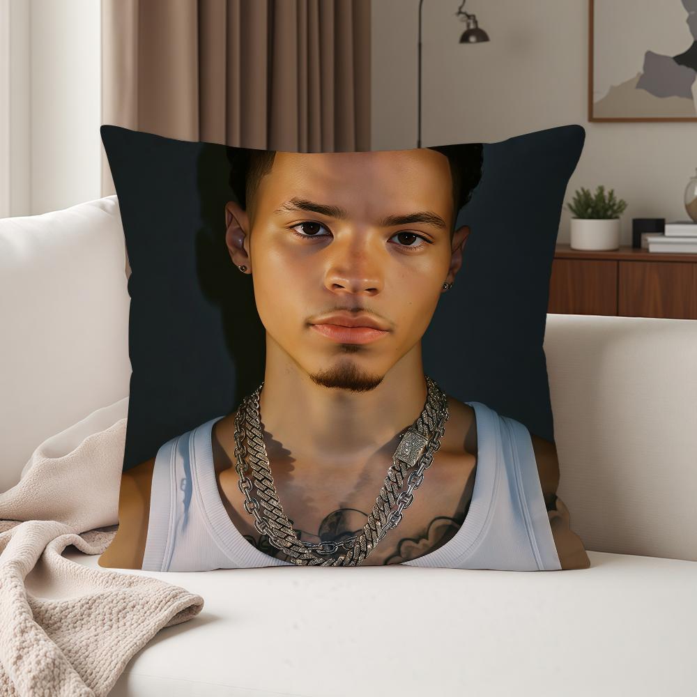 Singer Lil Mmosey Fall City Pillow Case Suitable For Bedrooms Living Rooms Cars Home Decoration