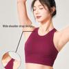 Laishuhui Ribbed Hollow Back Yoga Sports Vest Bra