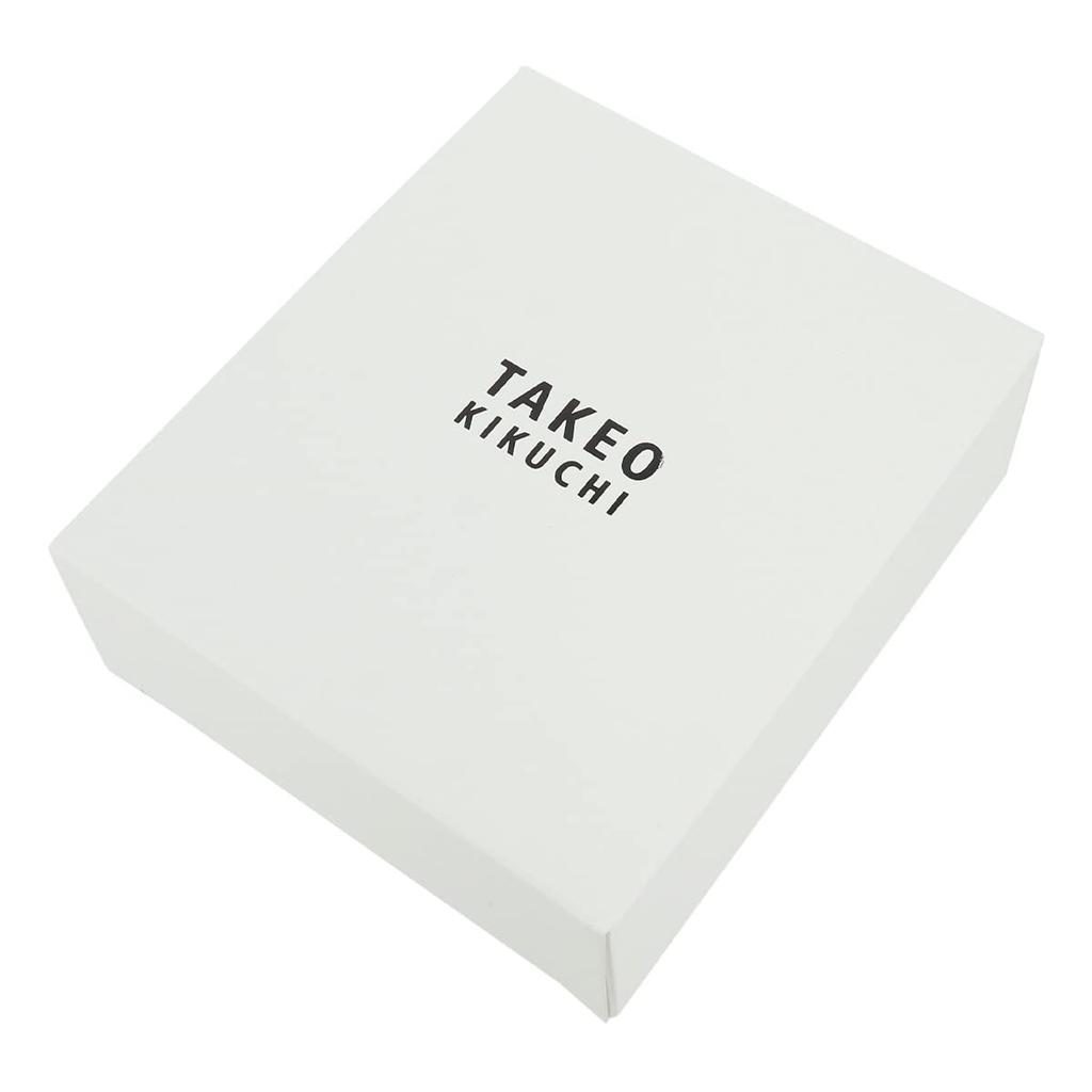 Takeo Kikuchi Genuine Leather Belt 507019 Black Men's [01]