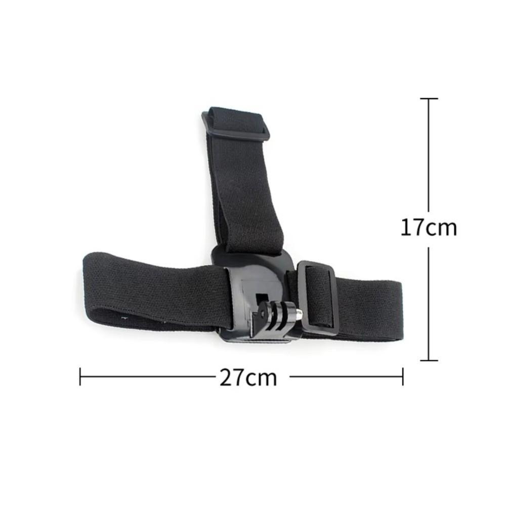 Nylon Head Strap Mount Adjustable POV Shooting Bracket Creative Camera Head Strap  Outdoor Sports