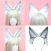Plush Foxes Ears Headband For Women And Kids Soft Hairpieces Comfortable Headwear Adjustable Animal Hair Accessory