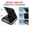 Carbon Fiber Car Phone Holder Dashboard Universal 3 To 7 Inch Mobile Phone Clip Mount Bracket for IPhone XR XS MAX GPS Stand