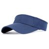 Cappello con visiera parasole per sport all'aperto, con parte superiore aperta, traspirante, regolabile, stile baseball, cappello parasole per tennis, golf, corsa