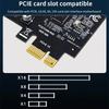 PCIe USB 3.0 Card Expansion 5Gbps 7 Port USB3.0 Hub Adapter PCI Express To USB Expansion Card Converter for Desktop PC Host Card