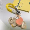 PU Leather Elephant Keychain Flying Wings Bag Charm 2025 New Key Chain Holder  Gift Idea