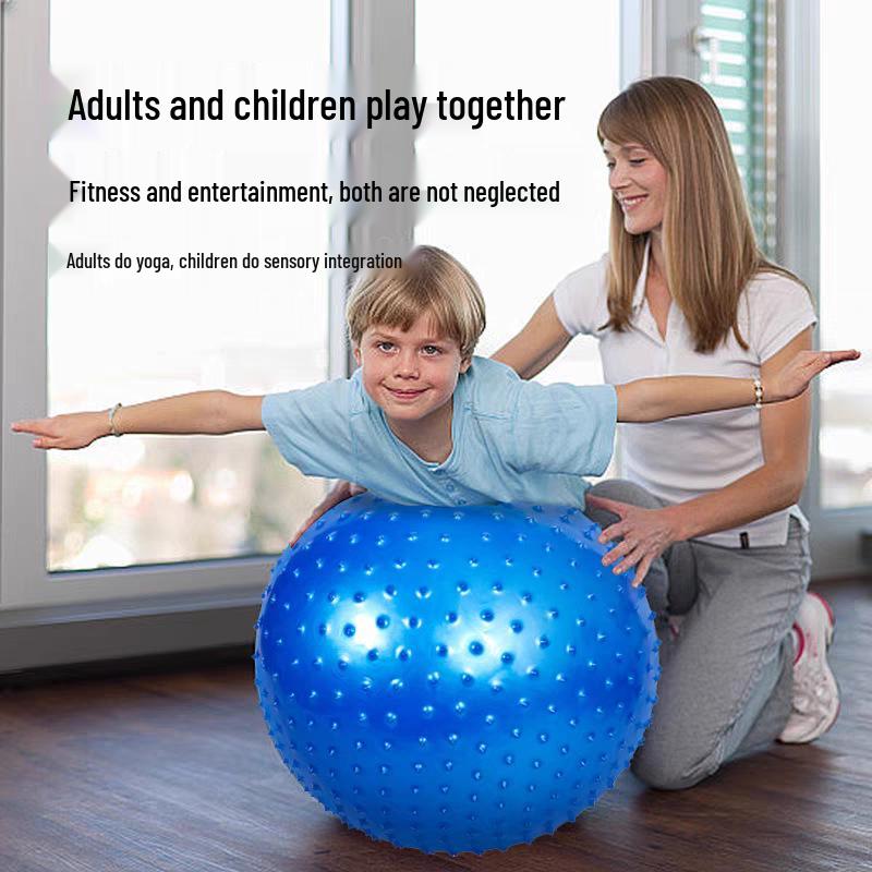 Verdickter Dragon Ball: Großer Sensorik-Integrations- & Massage-Yogaball für Kindersport & Heimfitness.