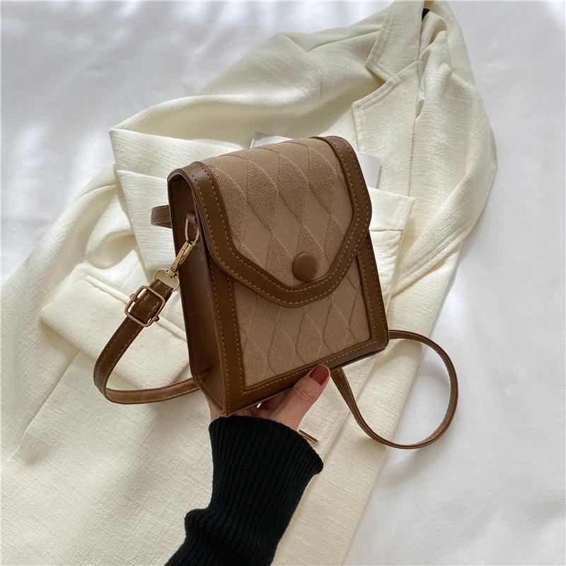 Fashion Mobile Phone Bag for Women Phone Pocket PU Leather Handbags Shoulder Bag Lady Crossbody Bags Small Bags for Phones
