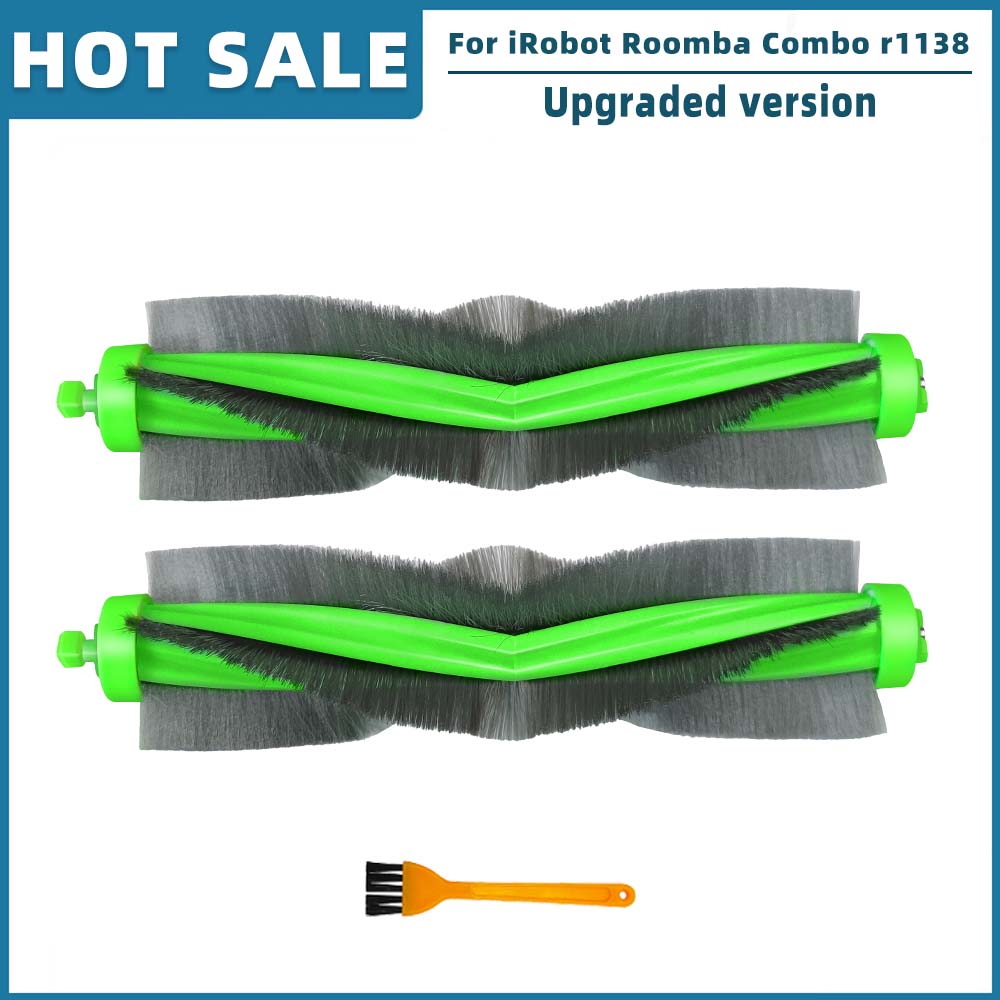 Compatible For iRobot Roomba Combo R1138 Robot Vacuum Cleaner Spare Parts Accessories Main Side Brush Hepa Filter Mop Rag Cloth