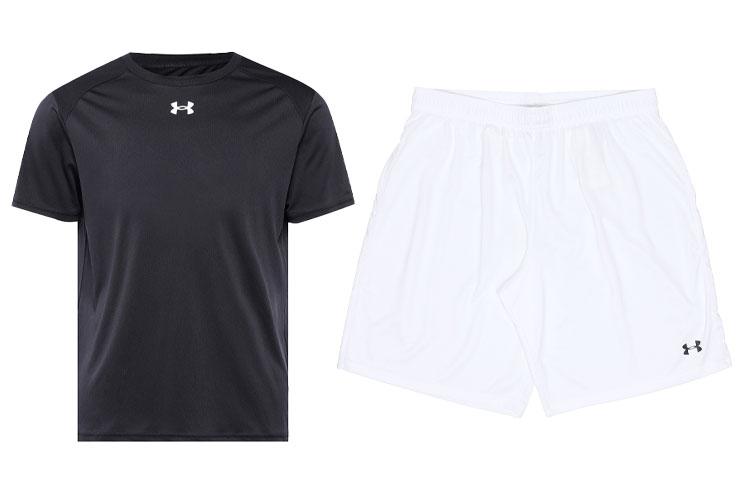 Under Armour Casual Sportswear Men s Crew Neck Moderate 21500513-001+21500201-100 4XL