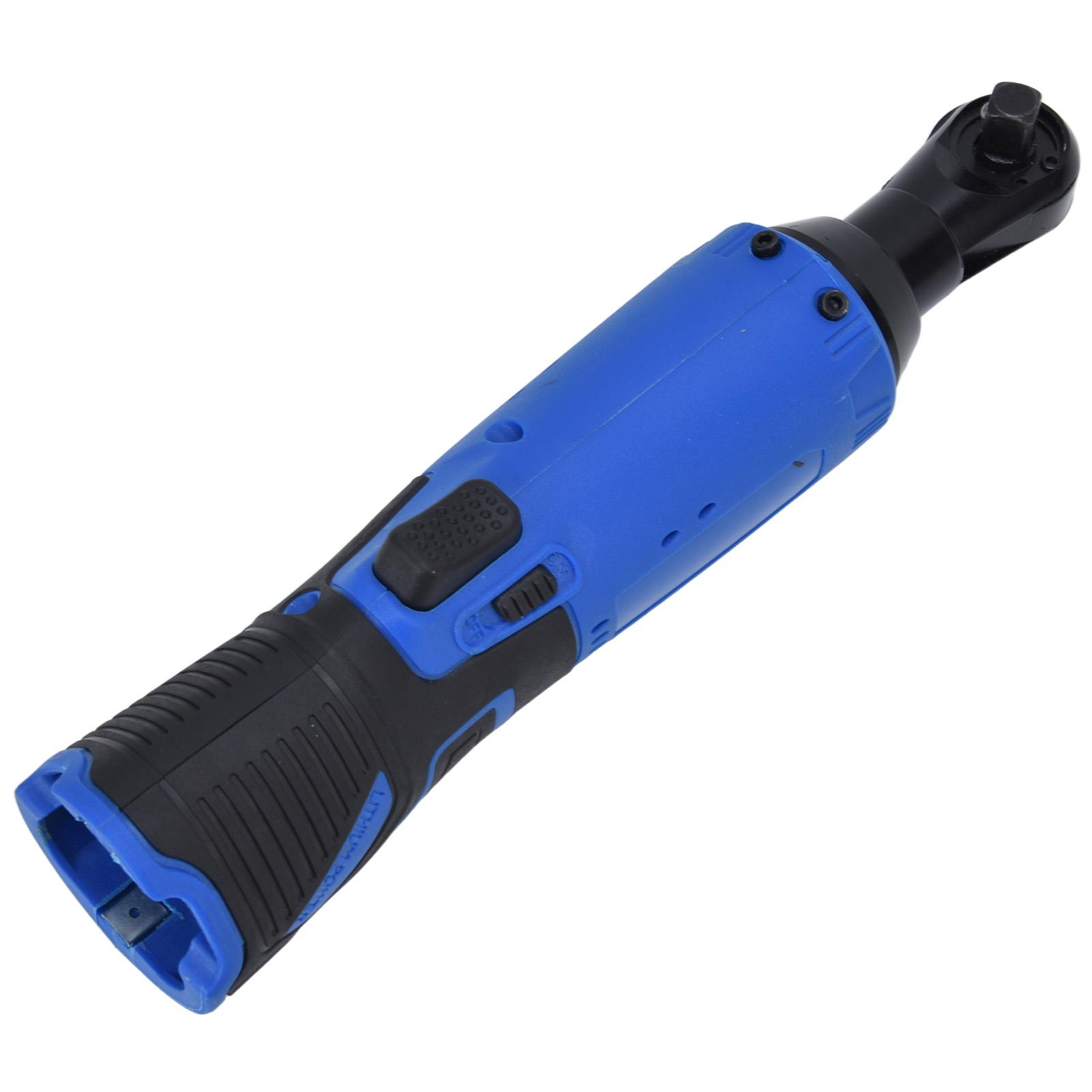 

Электрический гаечный ключ с храповым механизмом, литий-ионный, угловой ключ для аккумулятора электроинструмента 12 В, патрон 38 дюймов