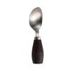 304 Stainless Steel Wooden Handle Spoon Standing Wood Handle Fork New Kids Soup Spoon  Kitchen Tool