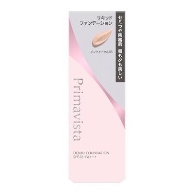 Fond de teint liquide Primavista Stay Glow Ocre rose 03 - Fond de teint éclatant