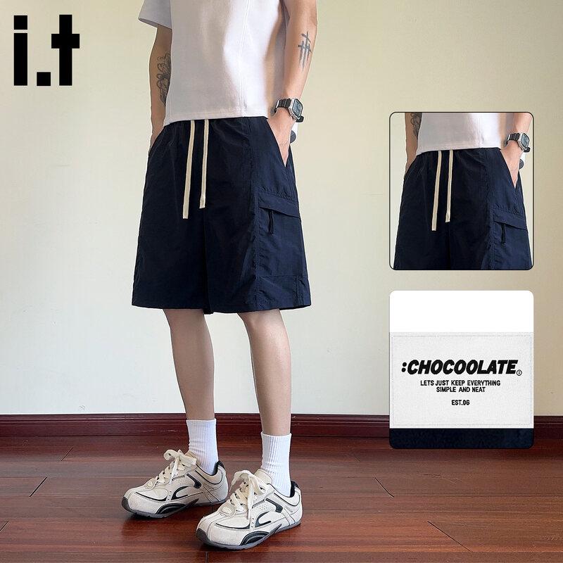 

Men s Ice Silk Quick-Dry Cargo Shorts M