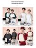 Pure Cotton Long Sleeve Staff Uniform Sweatshirt for School and Catering Services