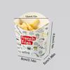 50/100Pcs Disposable French Fries Box Food Fried Chicken Packaging Box Party Supplies Food For Kids Birthday Tray