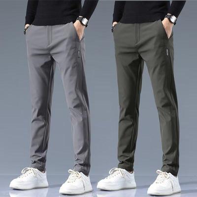 Men's Trendy Casual Sweatpants - Versatile, Thick, Loose Fit for Autumn and Winter