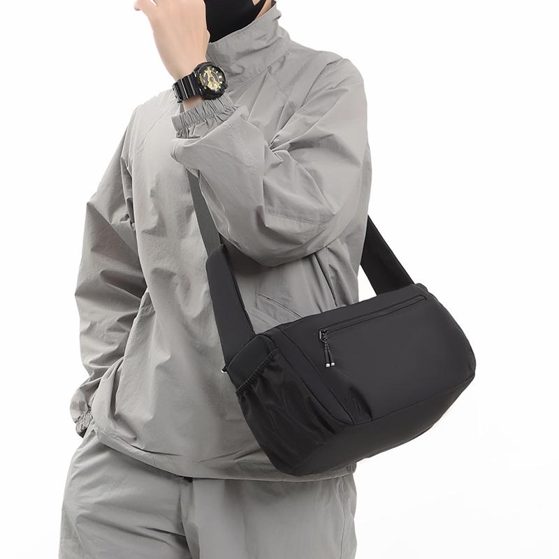 Pánská velkokapacitní taška přes rameno Dámská lehká crossbody taška