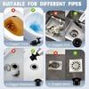 Toilet Unclogger Heavy Duty Vacuum Seal Plunger with 120-Degree Tilt Head Bathroom Clog Remover Clog Remover Tool