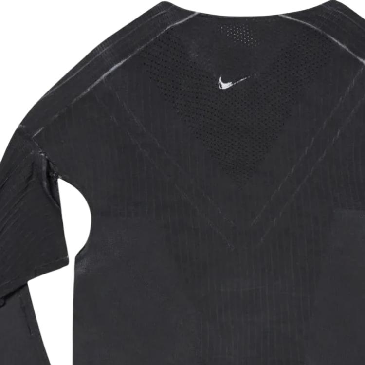 Nike X Knwls Ghost Top Pullover V-Neck Striped Long Sleeve T-Shirt Women Tops IB0265-010