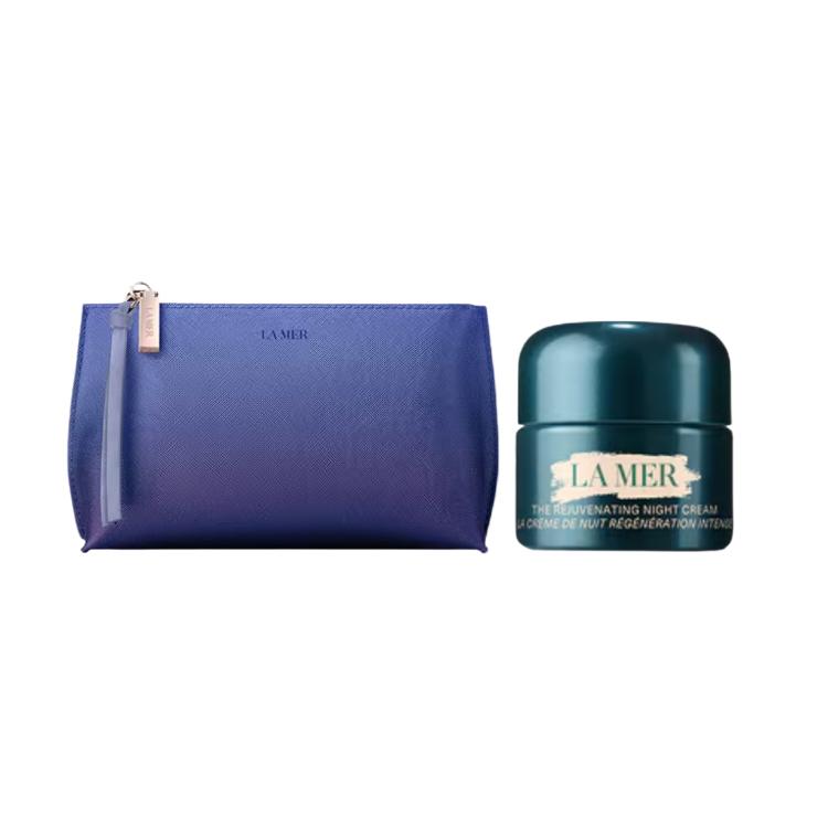 La Mer The Rejuvenating Night Cream With Makeup Bag