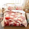 3D Anime Kawaii Girls Momiji Inubashiri Bedding Set Printed With Pillowcase Duvet Cover Soft Single Double Queen Super King Size