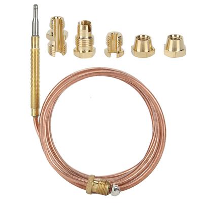 Gas Stove Thermocouple Kit Heater Protection Equipment Temperature Sensing Probe with Nut