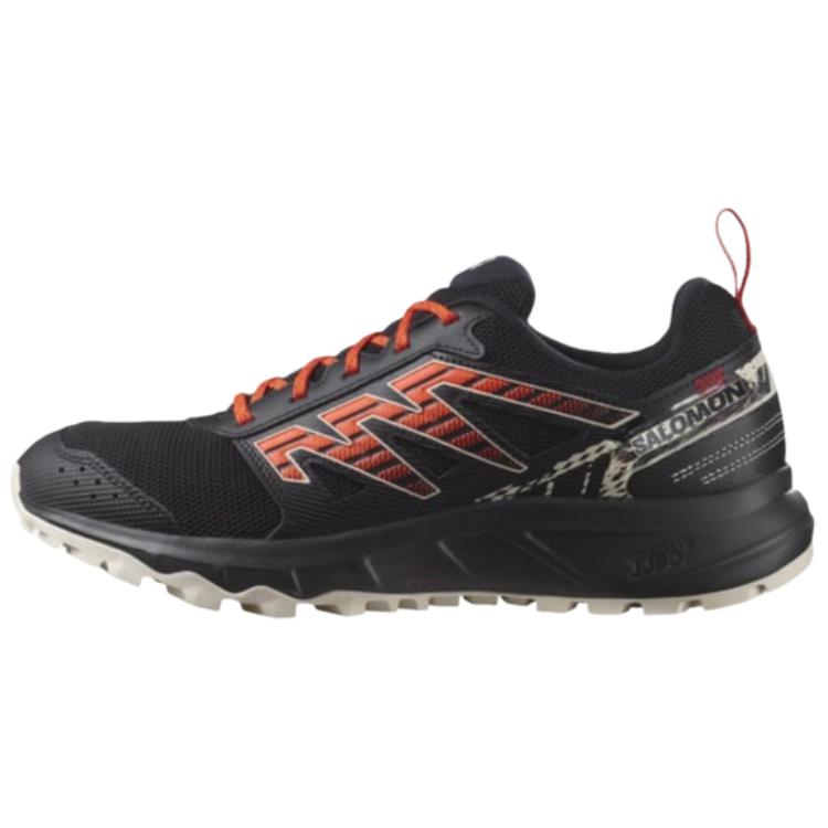 SALOMON Wander GORE-TEX Black Scarlet Men Sneakers Rainy-Day Scarlet-Ibis L47152600 46