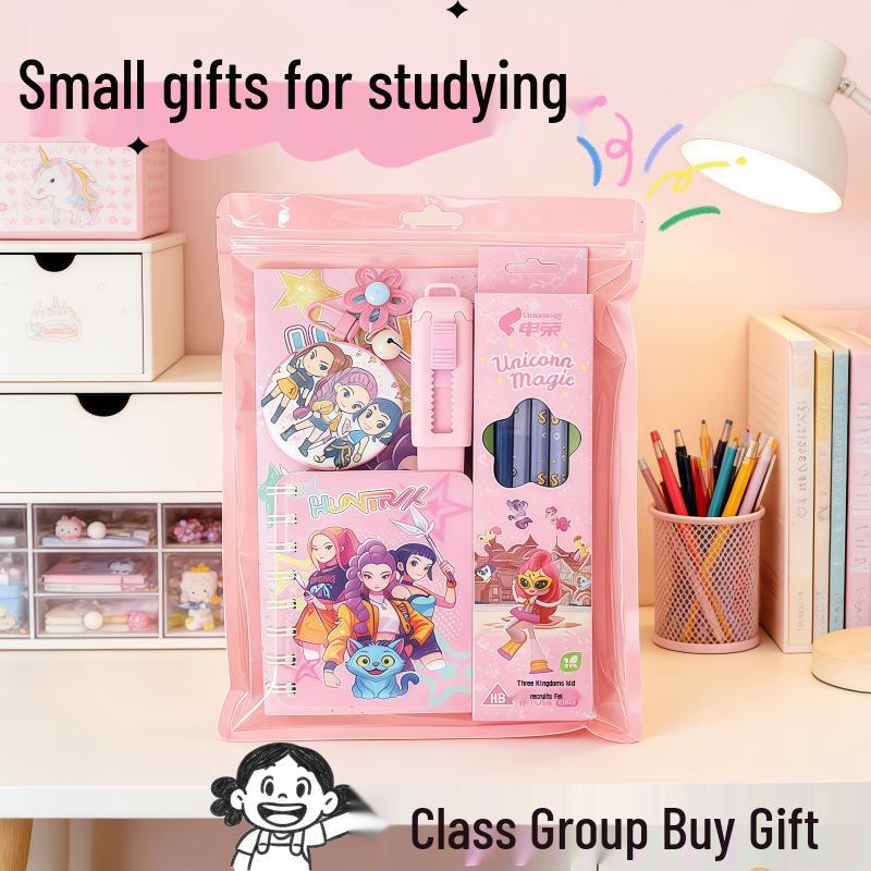 Demon Hunter Girls Stationery Set: Classroom Gifts and Study Supplies for Back-to-School