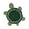Decorative Table Mat Artistic Handmade Crochet Coaster Eye Catching Coaster Cute Animal Cup Mat Wool Thread Material