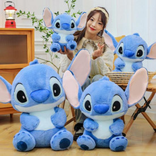 Long-haired Stitch Doll Plush Toy - Lilo & Stitch Hugging Cushion