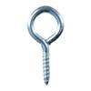 30Pcs Practical 1.38" Eyepins Hooks 35mm Self-tapping Screw Eye Hooks Eyelets Screw Threaded Wood