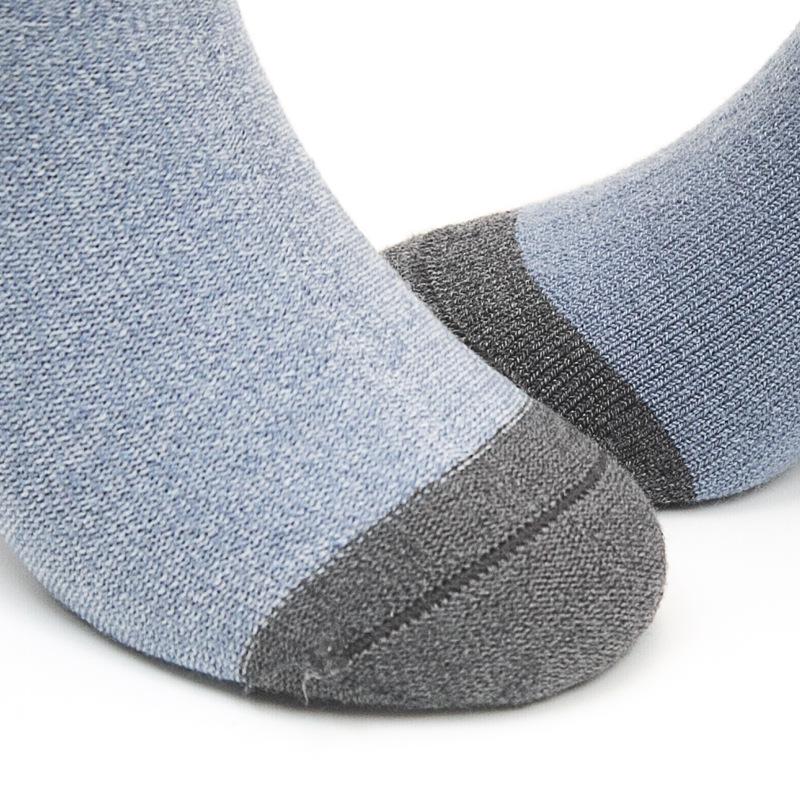 10 Pairs Six-Fingered Mouse Winter Mid-Calf Wool Socks - Dark Color Thick Children's Warm, Thickened Student Socks