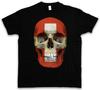 CLASSIC SUISSE SKULL FLAG T-SHIRT Biker MC Banner Switzerland Sizes S 5XL