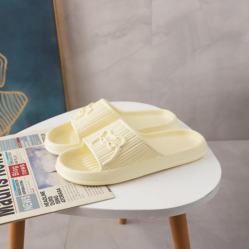 

Женские нескользящие летние тапочки для дома из ЭВА - мягкая подошва, сандалии для купания унисекс 36/37