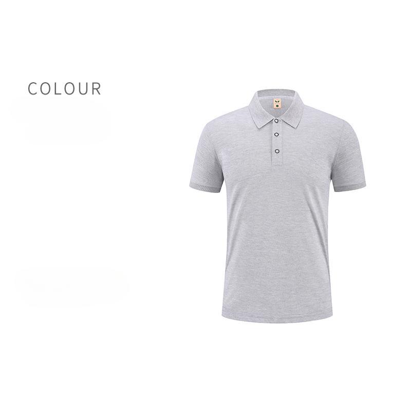 2024Sommer kurzarm polo-shirts für männer und frauen, einfache business casual einfarbig revers POLO atmungsaktiv und vielseitig