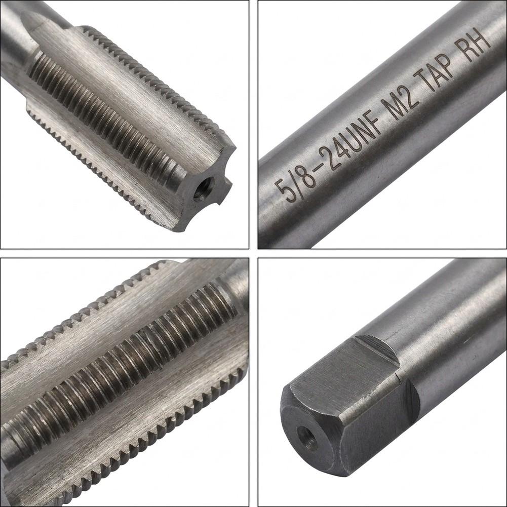 5/8\"-24 Thread Tap For Alloy Steel/cast Iron Right-hand Thread
